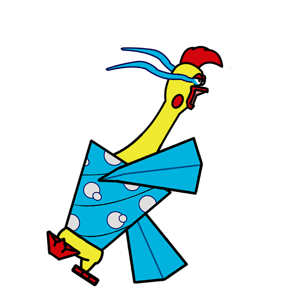 謎のニワトリのキャラクター画像